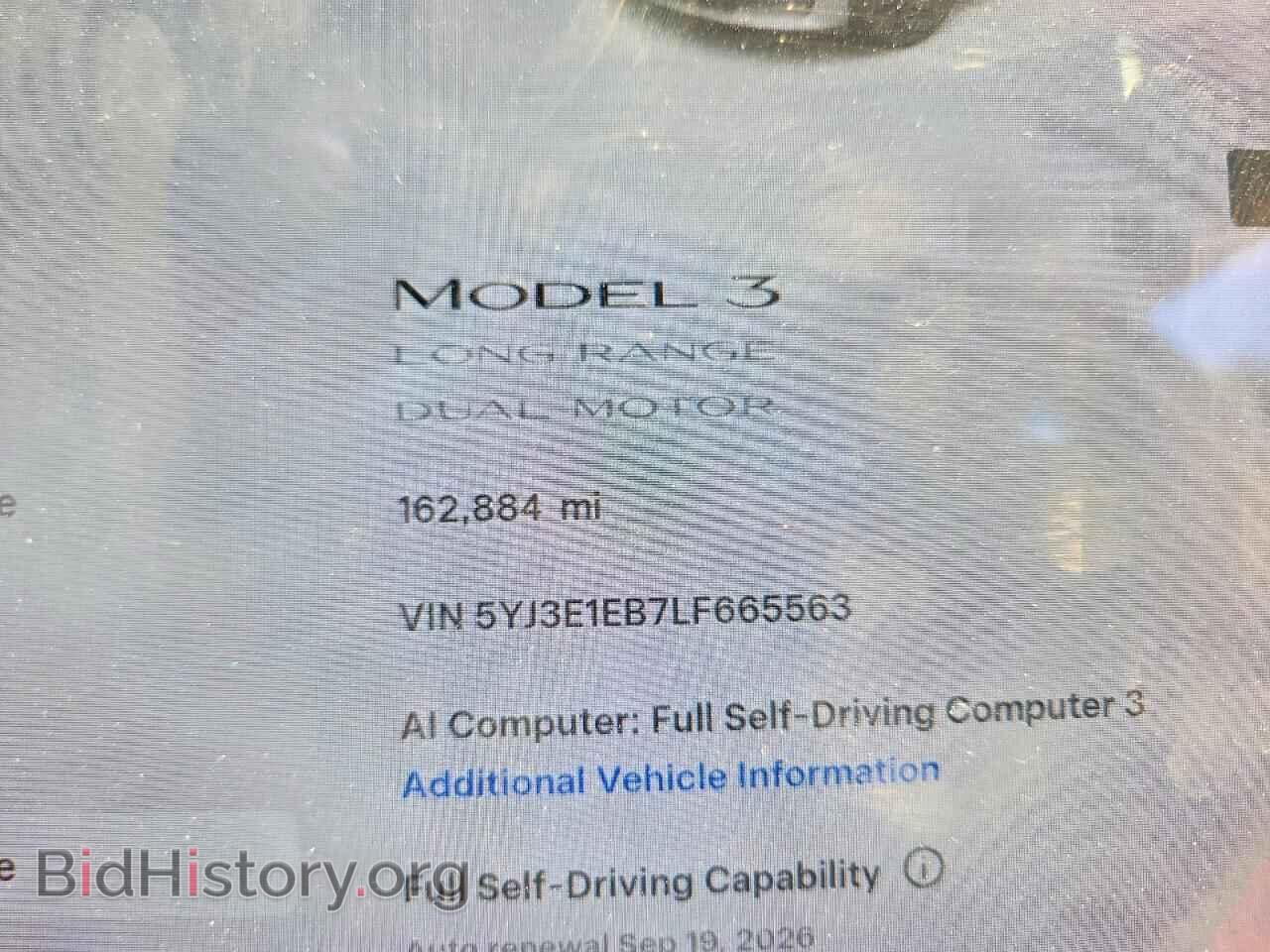 2020 TESLA MODEL 3 - VIN: 5YJ3E1EB7LF665563 - Фото 9