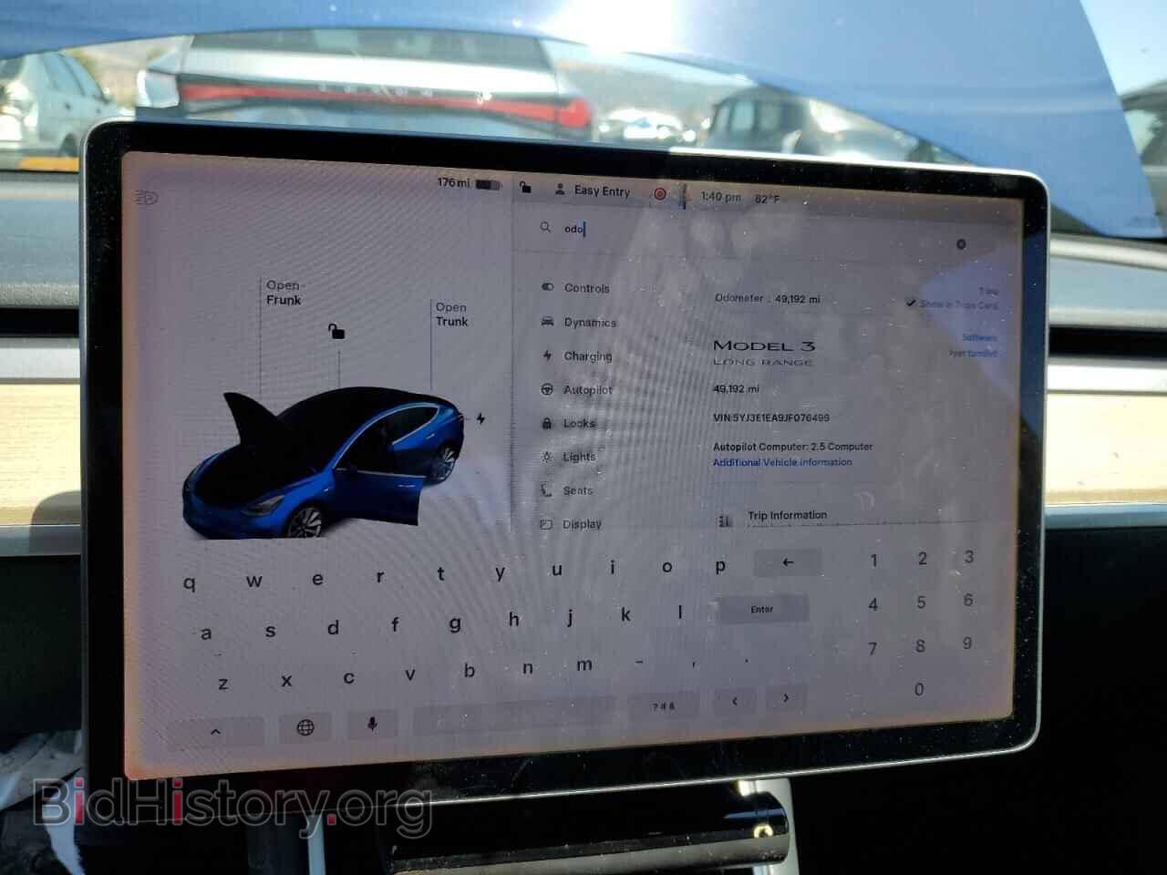 2018 TESLA MODEL 3 - VIN: 5YJ3E1EA9JF076499 - Photo 9