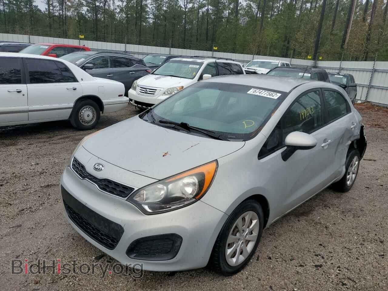 2012 KIA RIO - VIN: KNADN5A38C6095429 - Фото 2