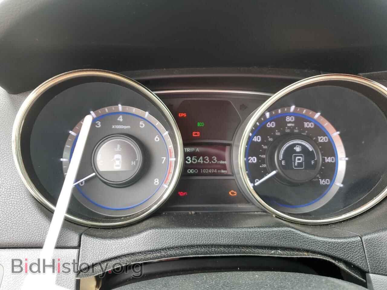 2012 HYUNDAI SONATA - VIN: 5NPEB4AC1CH500918 - Фото 9