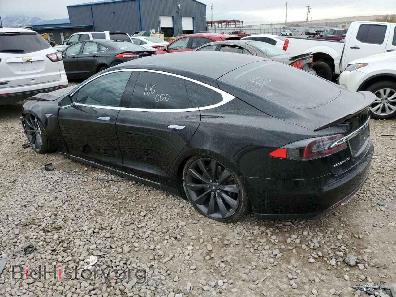 2015 TESLA MODEL S - VIN: 5YJSA1E17FF113497 - Фото 2