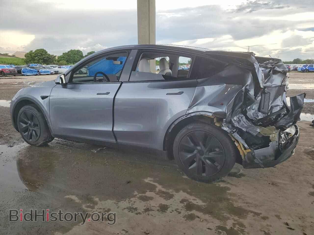 2024 TESLA MODEL Y - VIN: 7SAYGDED4RA326819 - Photo 2
