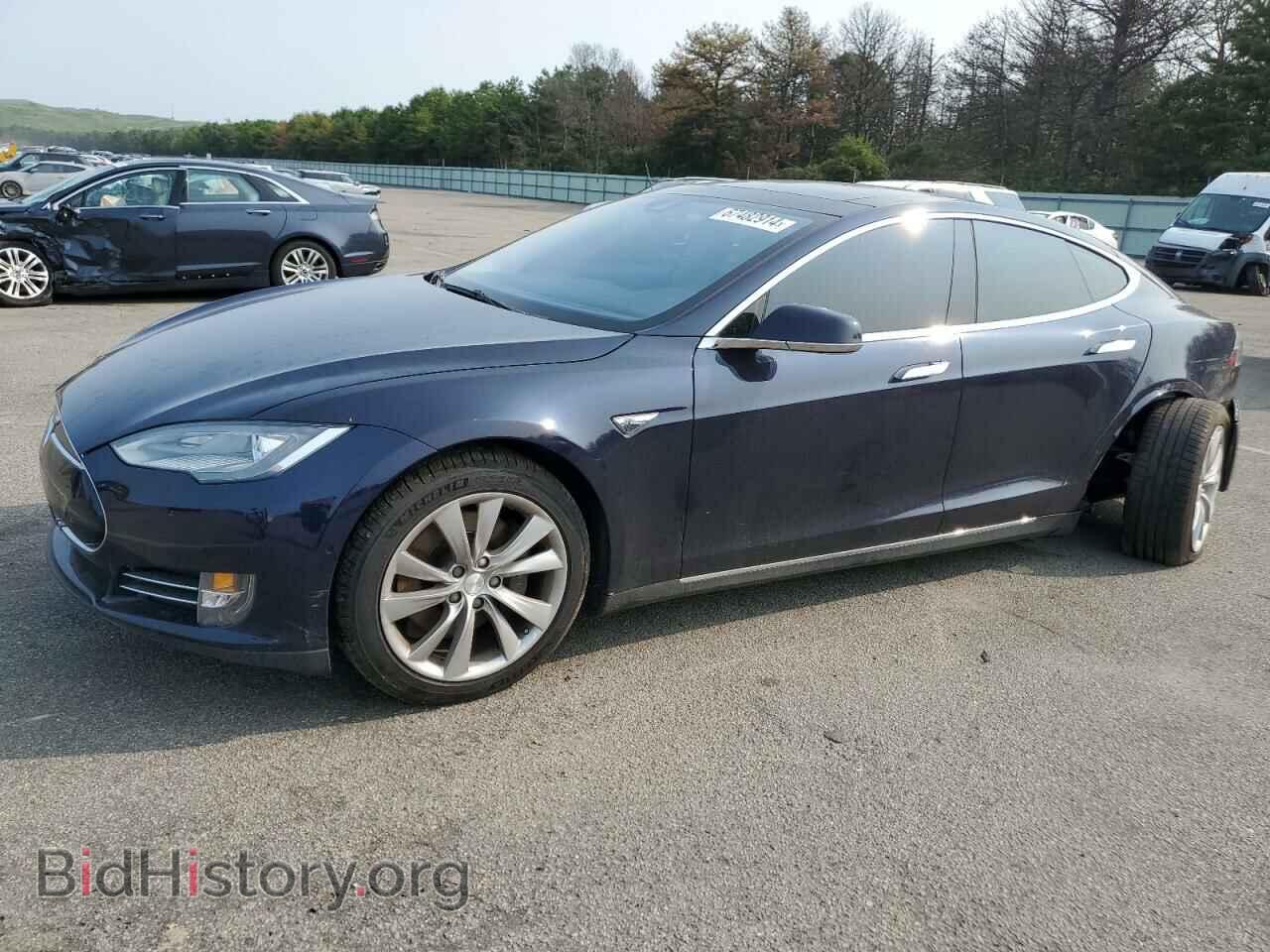 Фотография 5YJSA1H18EFP62493 - TESLA MODEL S 2014