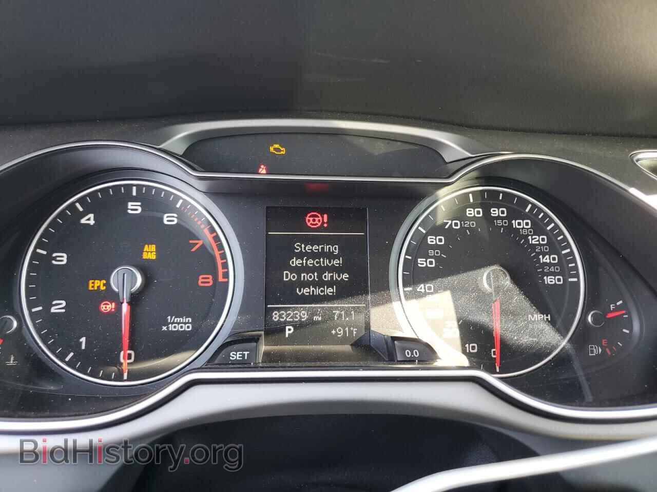 2013 AUDI A4 - VIN: WAUFFAFLXDN020312 - Фото 9