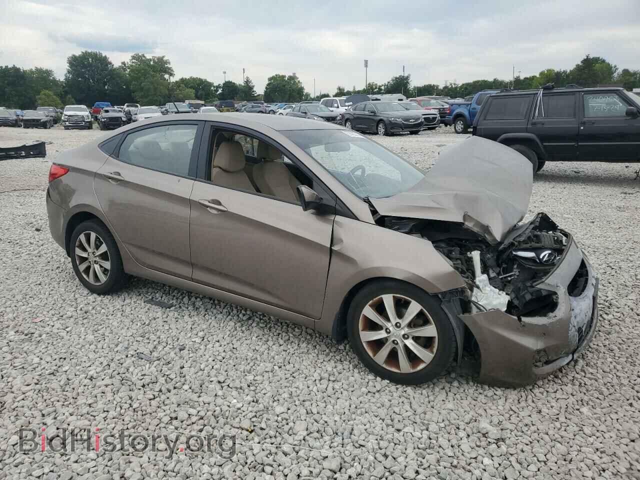 2012 HYUNDAI ACCENT - VIN: KMHCU4AE4CU135428 - Фото 4