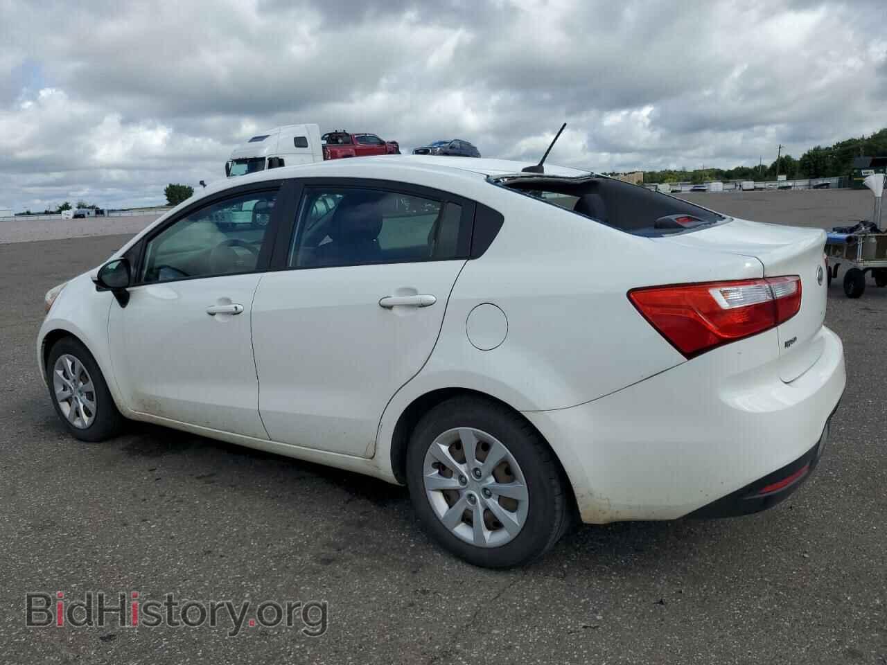 2012 KIA RIO - VIN: KNADM4A34C6054373 - Фото 2