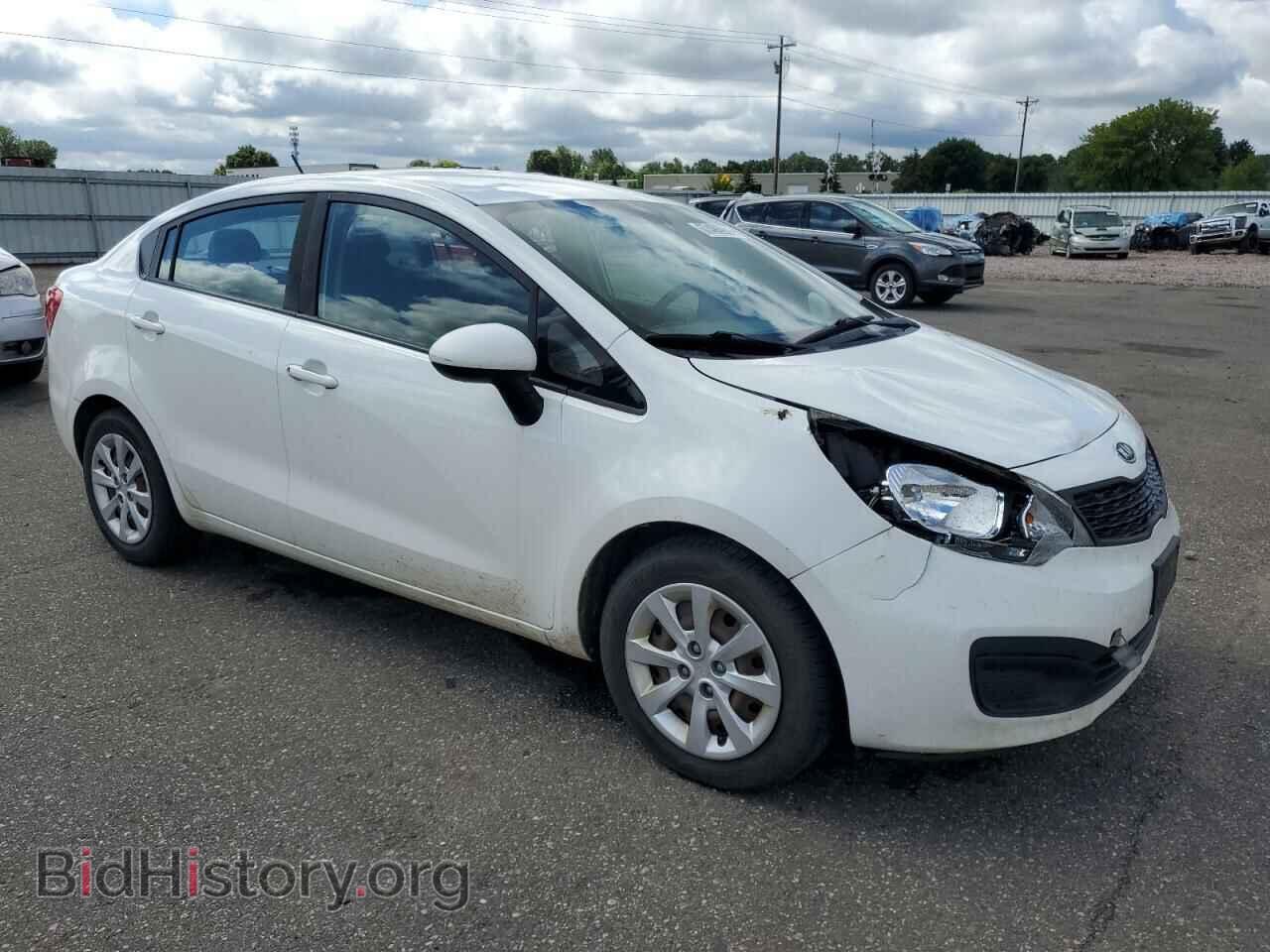 2012 KIA RIO - VIN: KNADM4A34C6054373 - Фото 4
