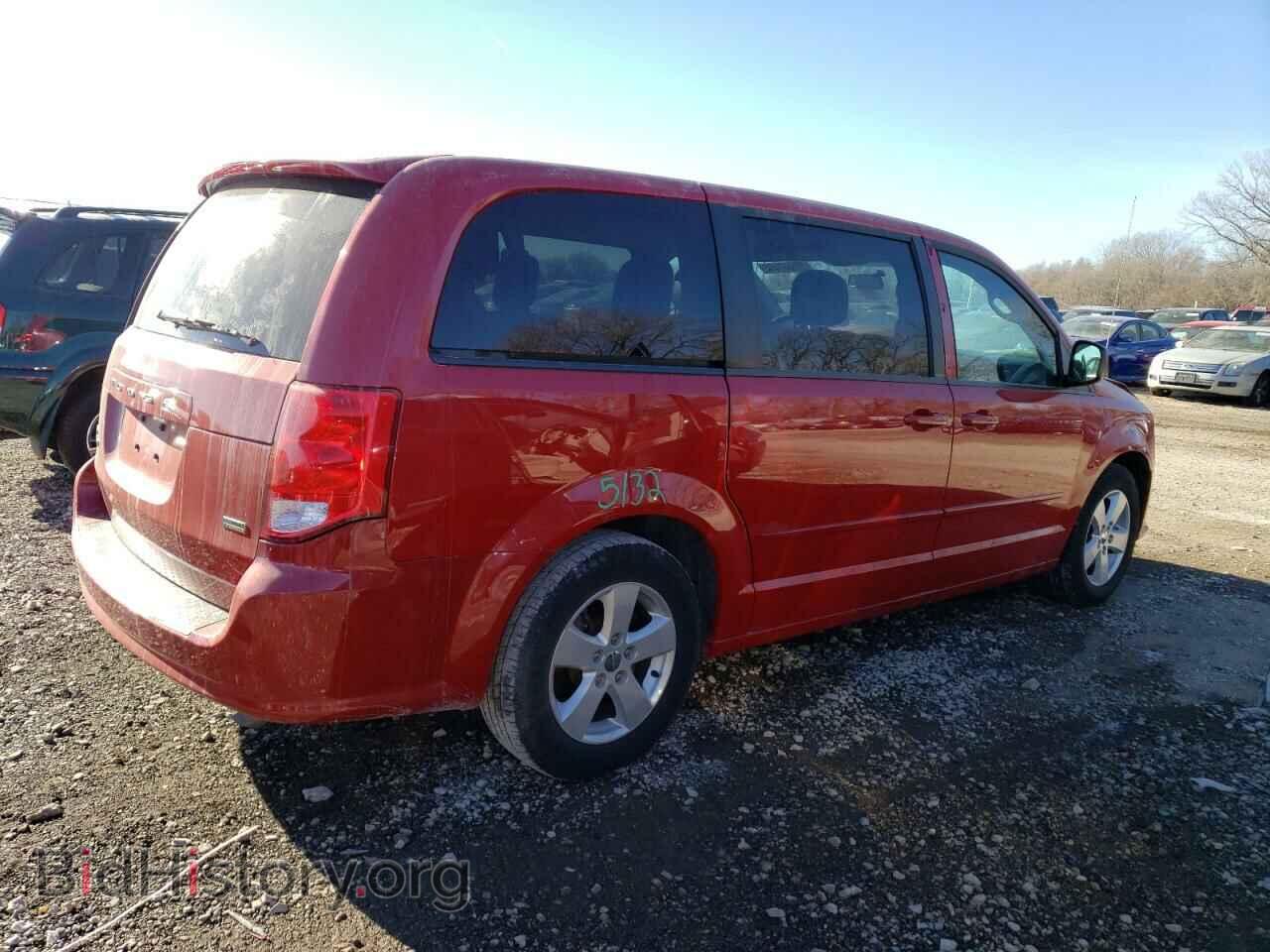 2013 DODGE CARAVAN - VIN: 2C4RDGBGXDR731867 - Фото 3