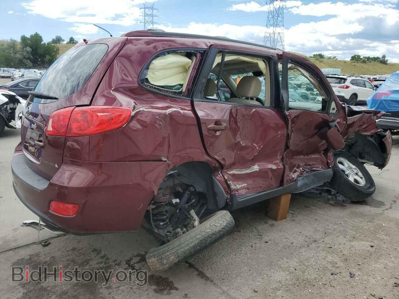 2007 HYUNDAI SANTA FE - VIN: 5NMSG13D27H060834 - Фото 3