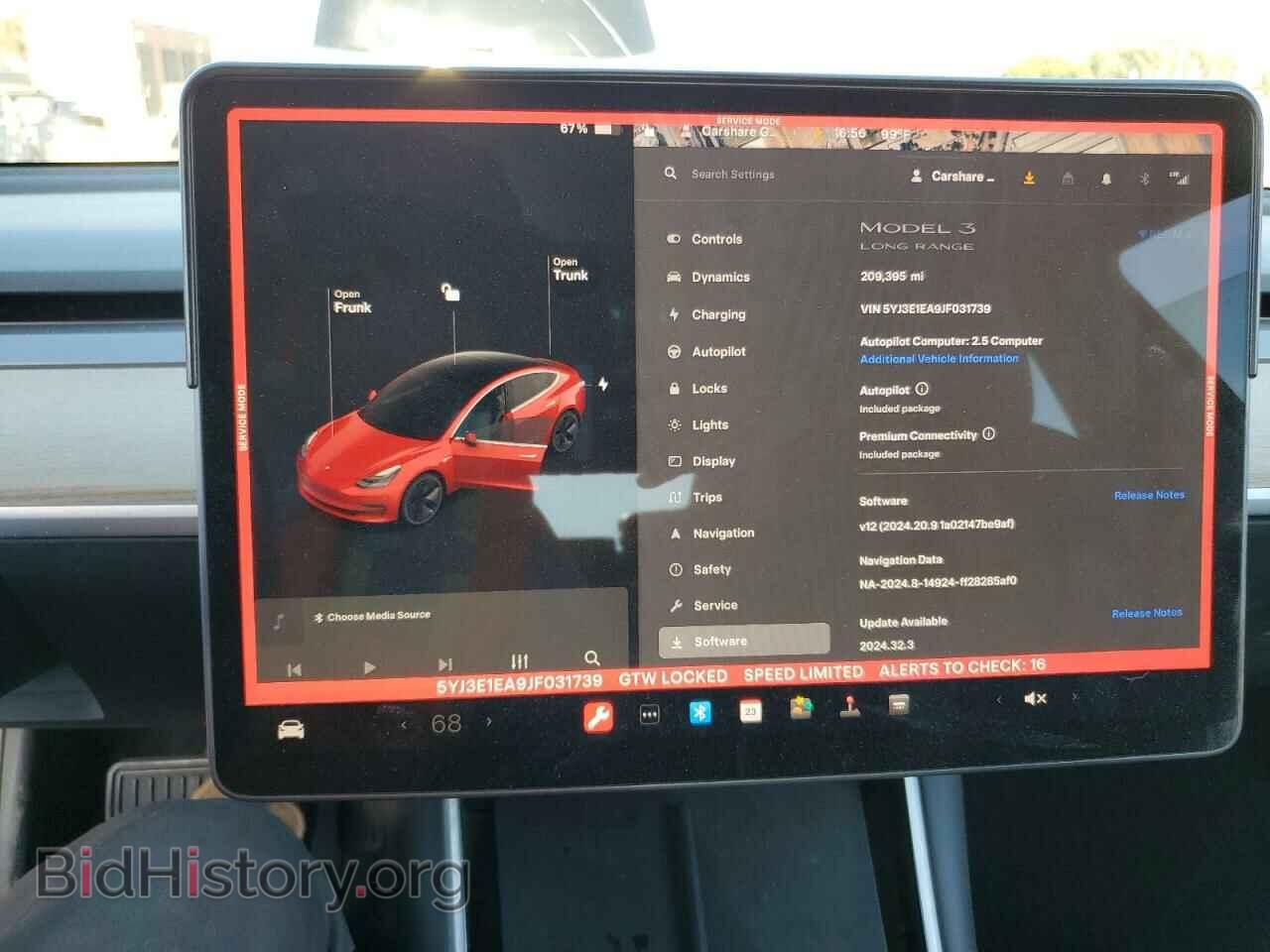 2018 TESLA MODEL 3 - VIN: 5YJ3E1EA9JF031739 - Фото 9