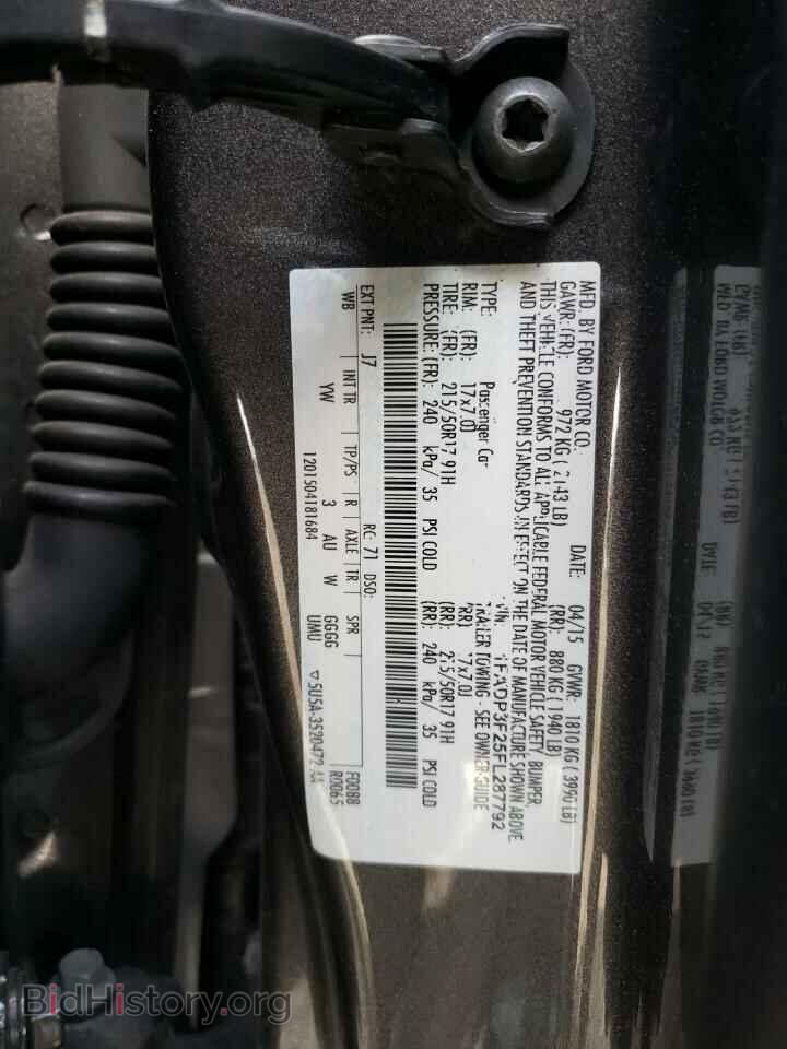 2015 FORD FOCUS - VIN: 1FADP3F25FL287792 - Фото 13