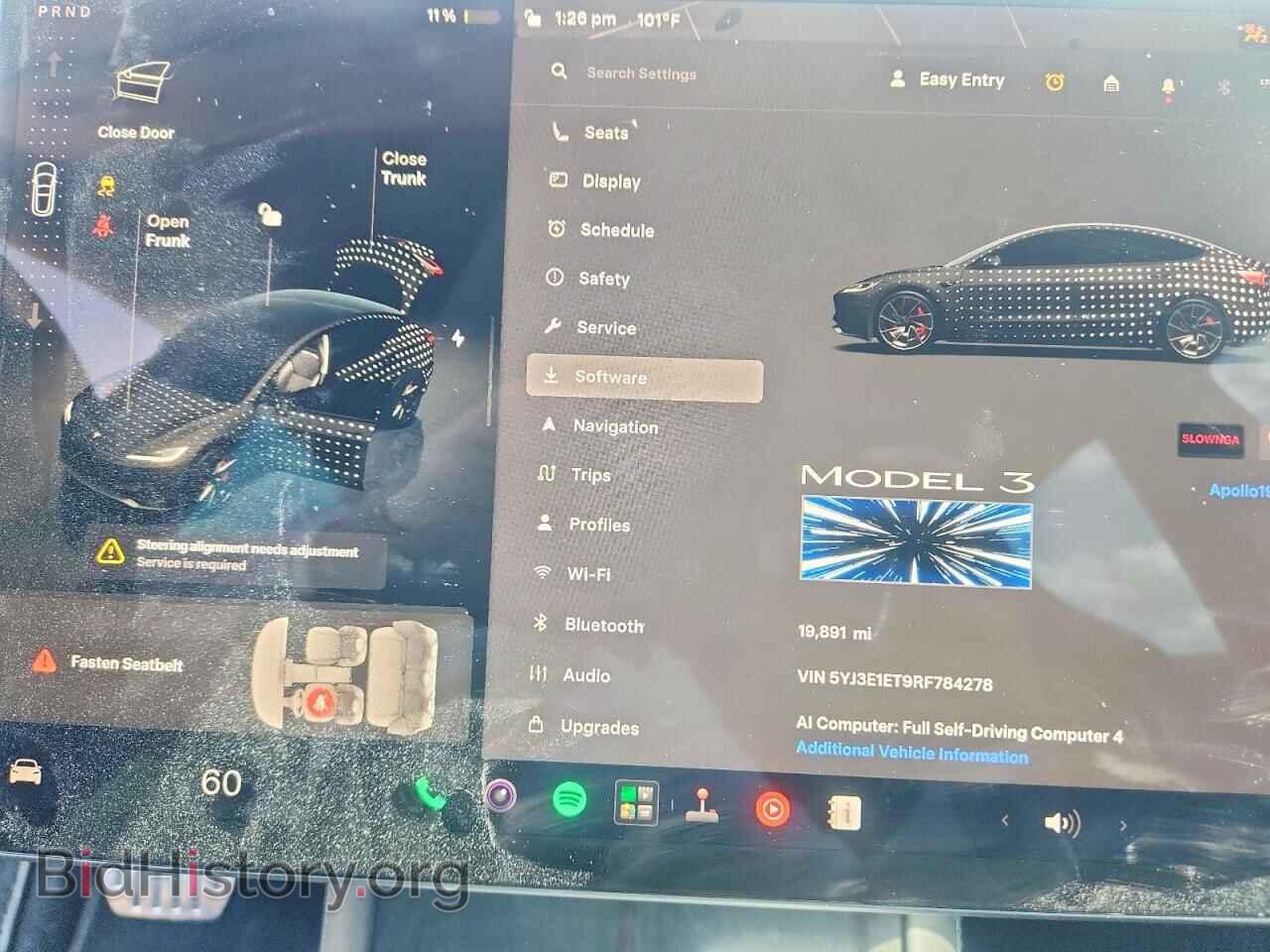 2024 TESLA MODEL 3 - VIN: 5YJ3E1ET9RF784278 - Photo 9