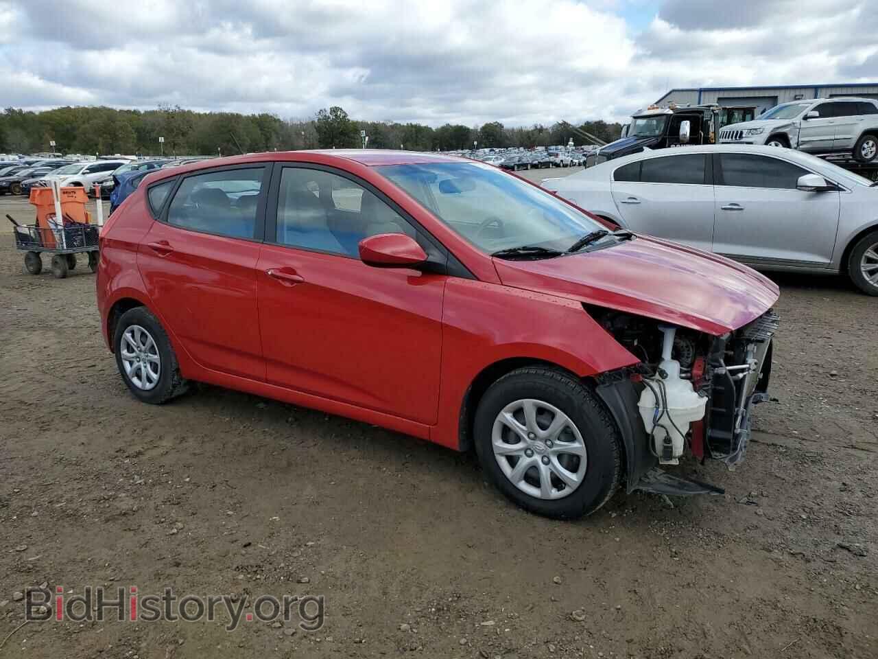 2014 HYUNDAI ACCENT - VIN: KMHCT5AEXEU165013 - Фото 4