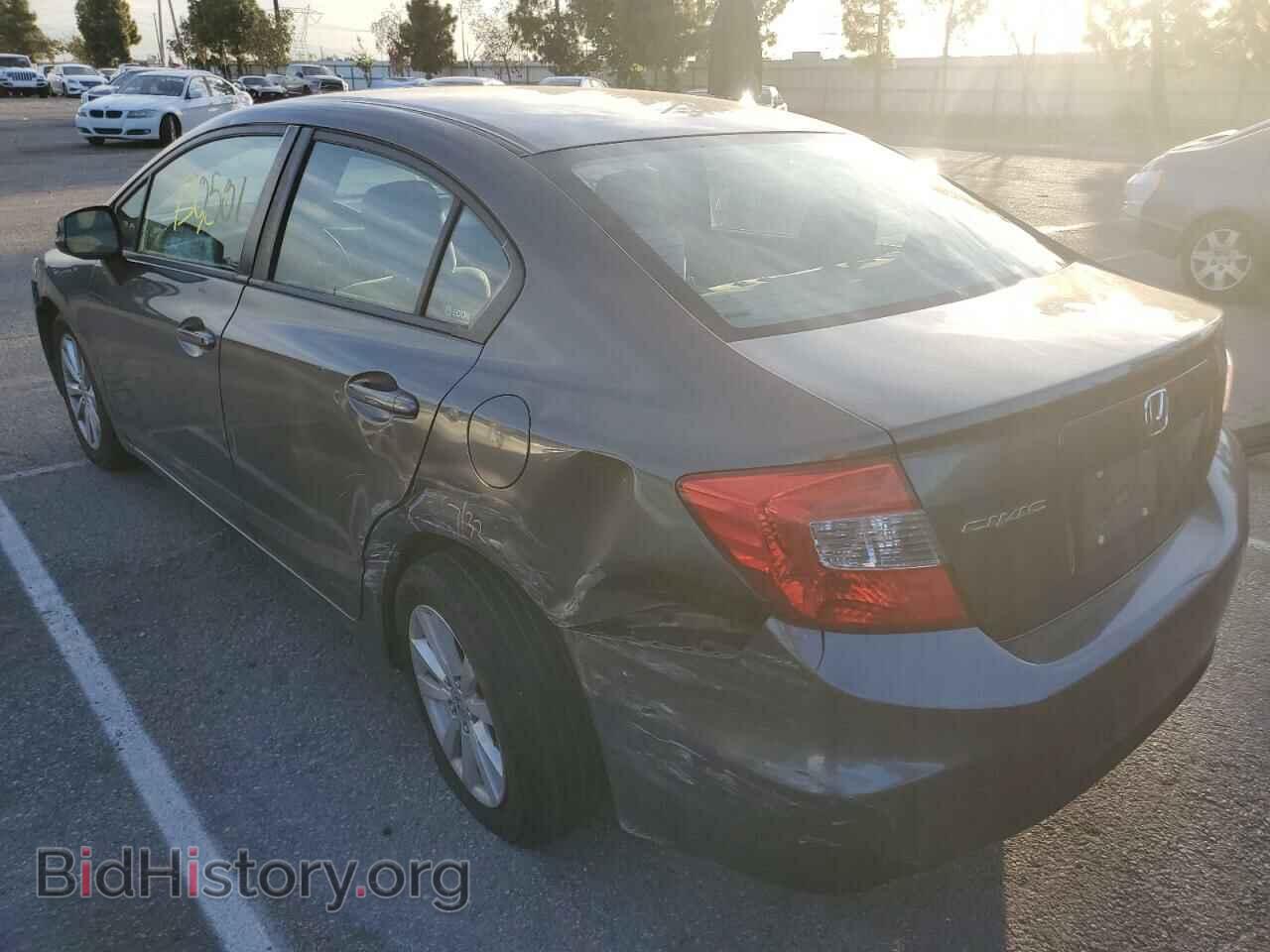 2012 HONDA CIVIC - VIN: 2HGFB2F8XCH599956 - Фото 2