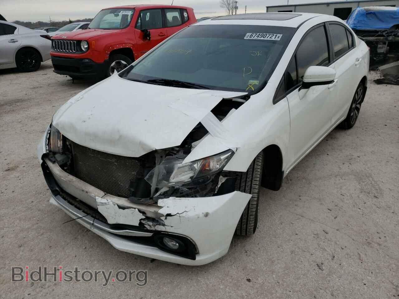 2015 HONDA CIVIC - VIN: 19XFB2F95FE107714 - Фото 2