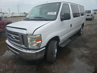 2009 Ford ALL MODELS E350 Super Duty Wagon, белый — VIN 1FBNE31L49DA22580, Copart