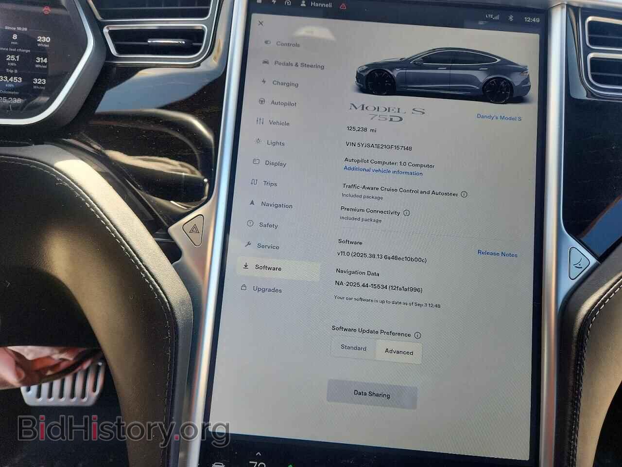 2016 TESLA MODEL S - VIN: 5YJSA1E21GF157148 - Photo 9