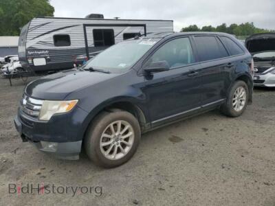 2009 Ford EDGE Edge SEL, black — VIN 2FMDK48C29BA44462, Copart