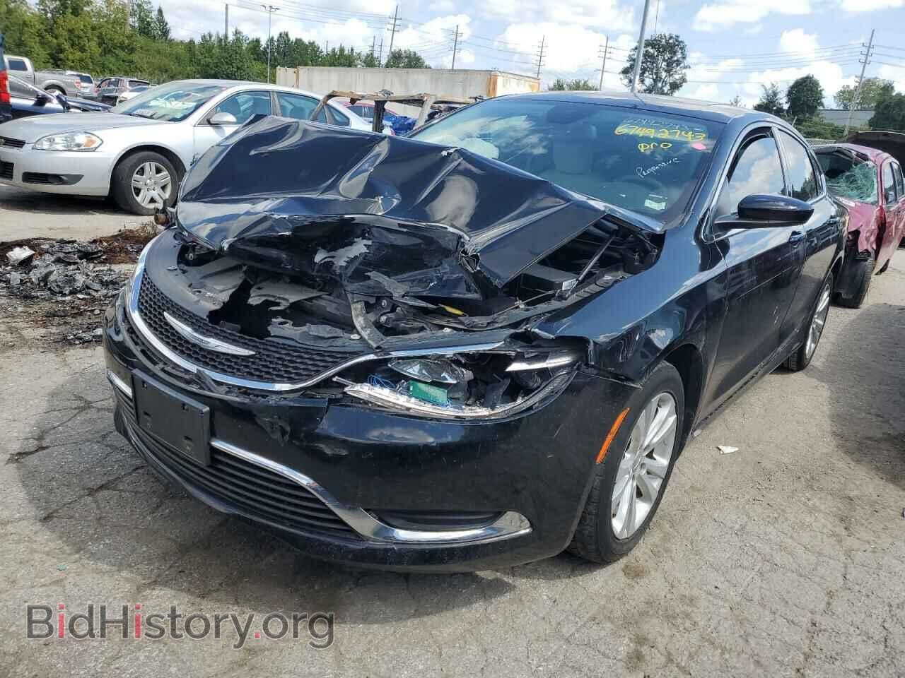 Фотография 1C3CCCAB7FN662194 - CHRYSLER 200 2015