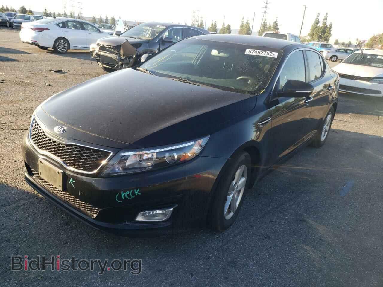 2015 KIA OPTIMA - VIN: KNAGM4A71F5662720 - Фото 2