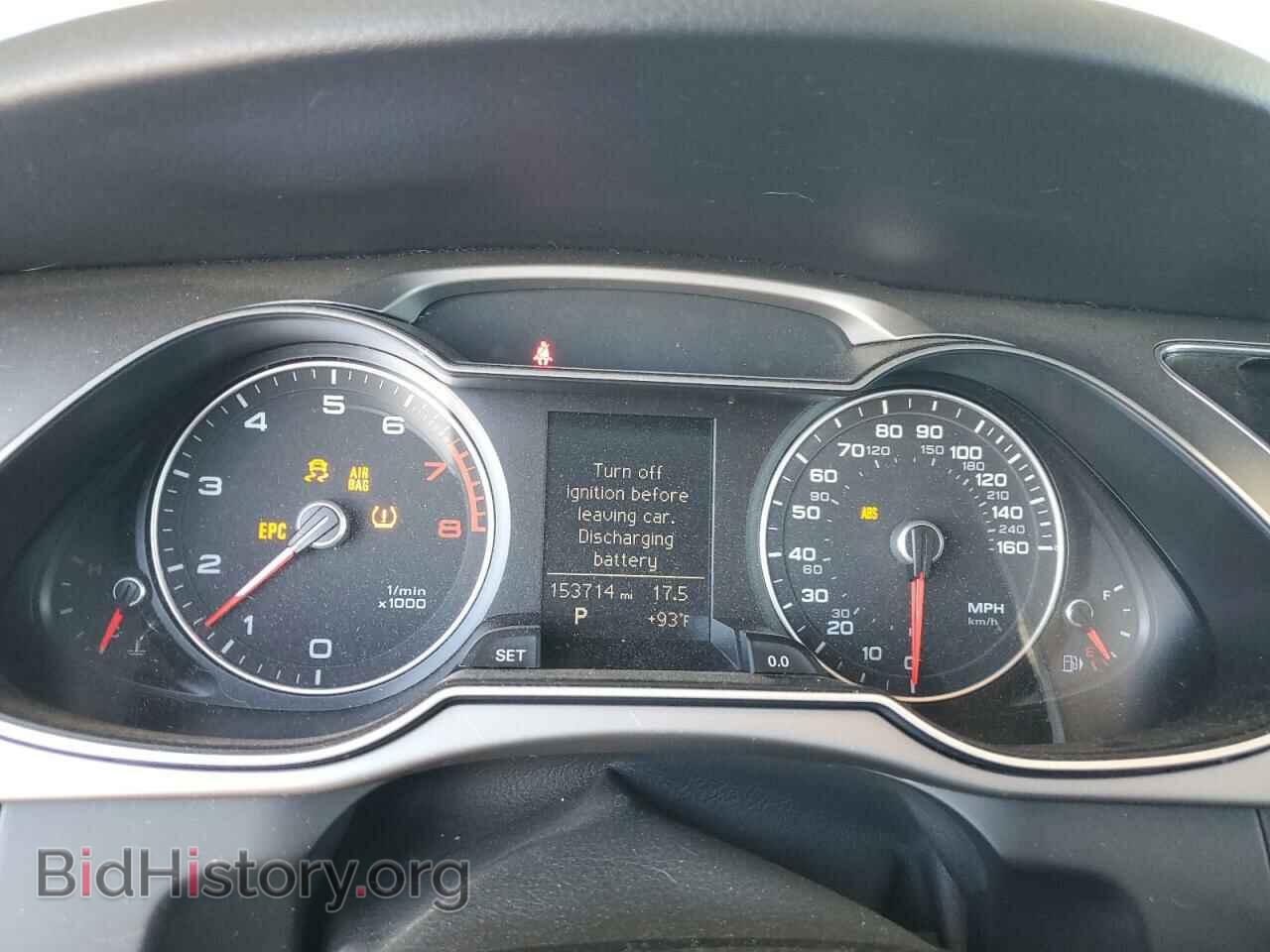 2013 AUDI A4 - VIN: WAUBFAFL2DN051245 - Фото 9