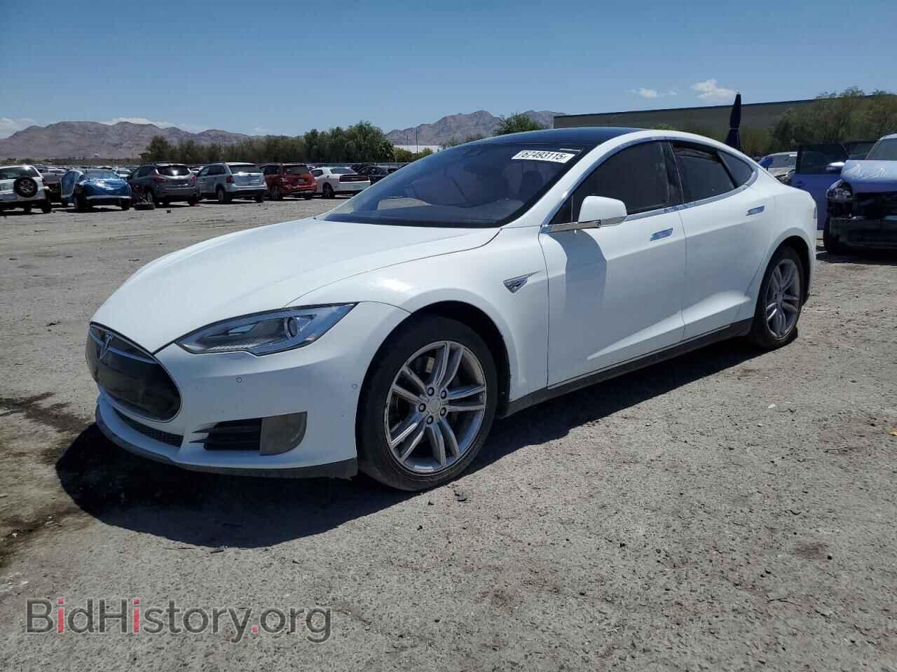 Photo 5YJSA1S14EFP53802 - TESLA MODEL S 2014