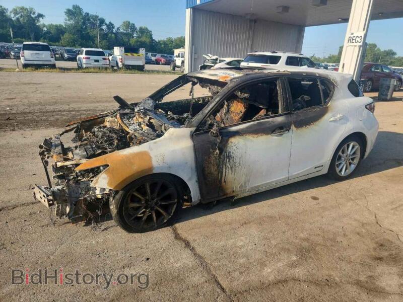 2012 Lexus CT 200 200 (VIN JTHKD5BH4C2054115) — photo 1 of 13, Copart, damage: burn