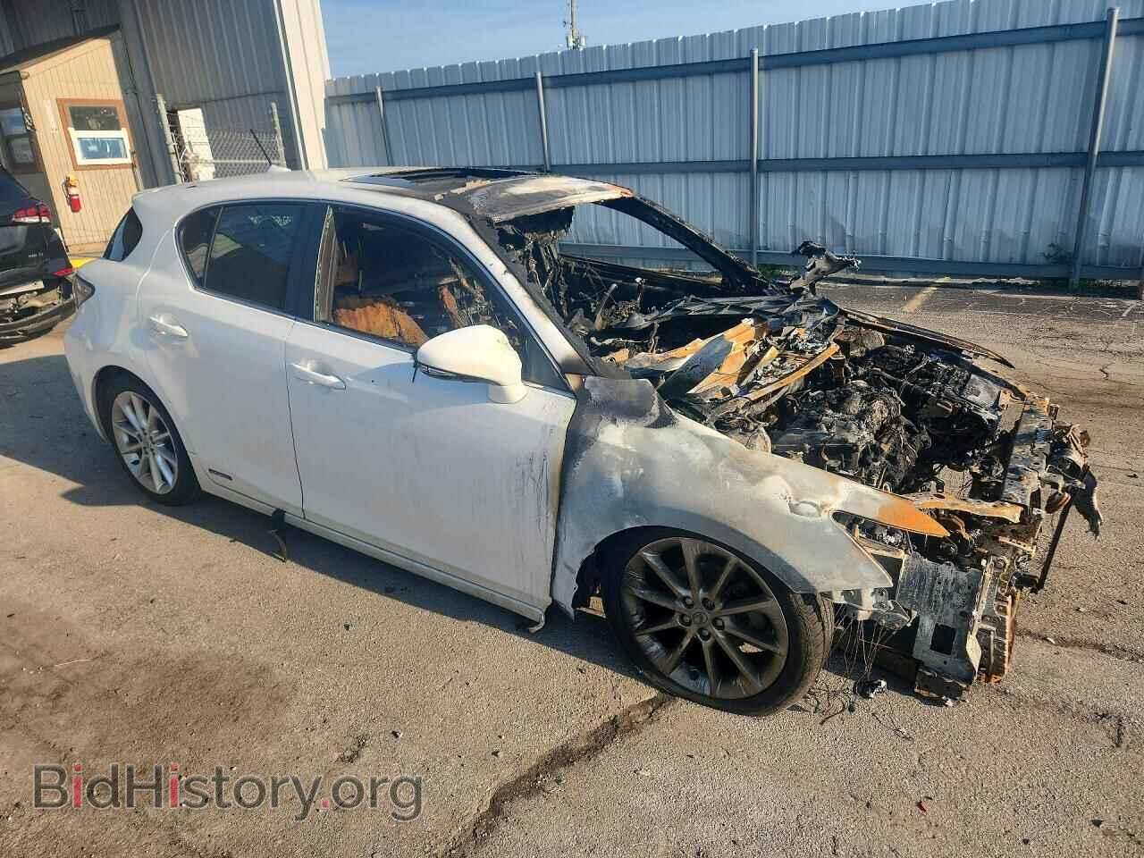 2012 Lexus CT 200 (VIN JTHKD5BH4C2054115) — photo 4 of 13