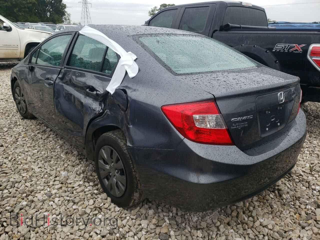 2012 HONDA CIVIC - VIN: 19XFB2F57CE100708 - Фото 2
