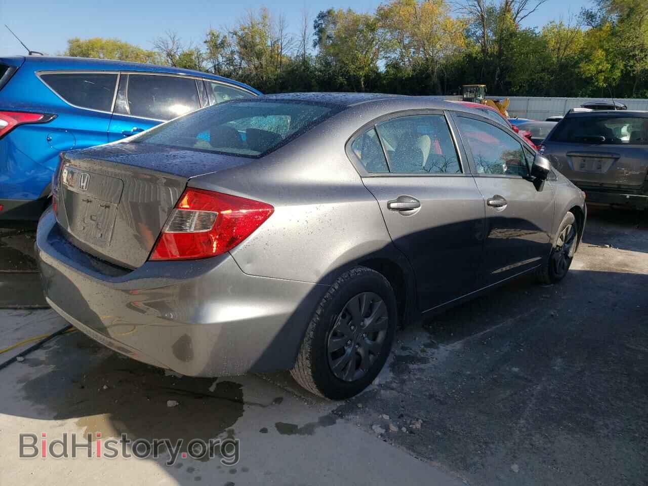 2012 HONDA CIVIC - VIN: 19XFB2F57CE100708 - Фото 3