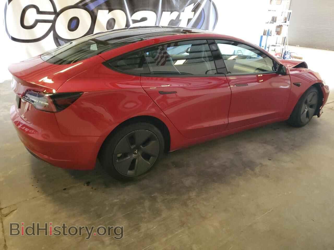 2022 TESLA MODEL 3 - VIN: 5YJ3E1EA9NF370703 - Фото 3