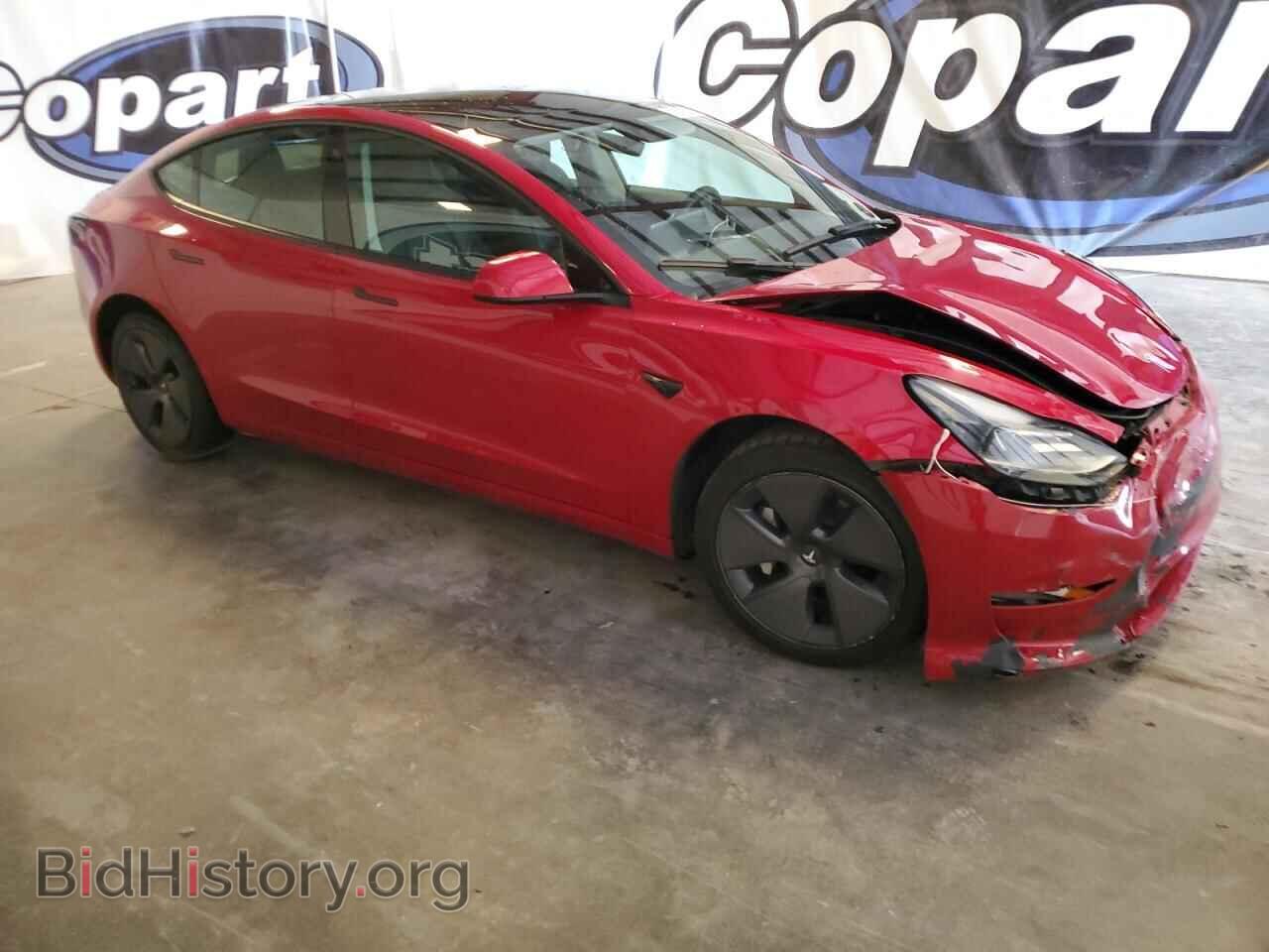 2022 TESLA MODEL 3 - VIN: 5YJ3E1EA9NF370703 - Фото 4