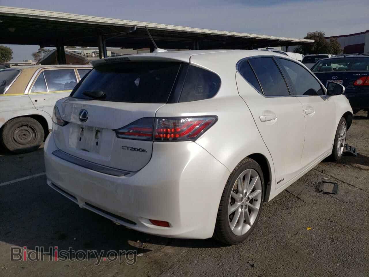 2013 LEXUS CT 200 - VIN: JTHKD5BH9D2156026 - Фото 4