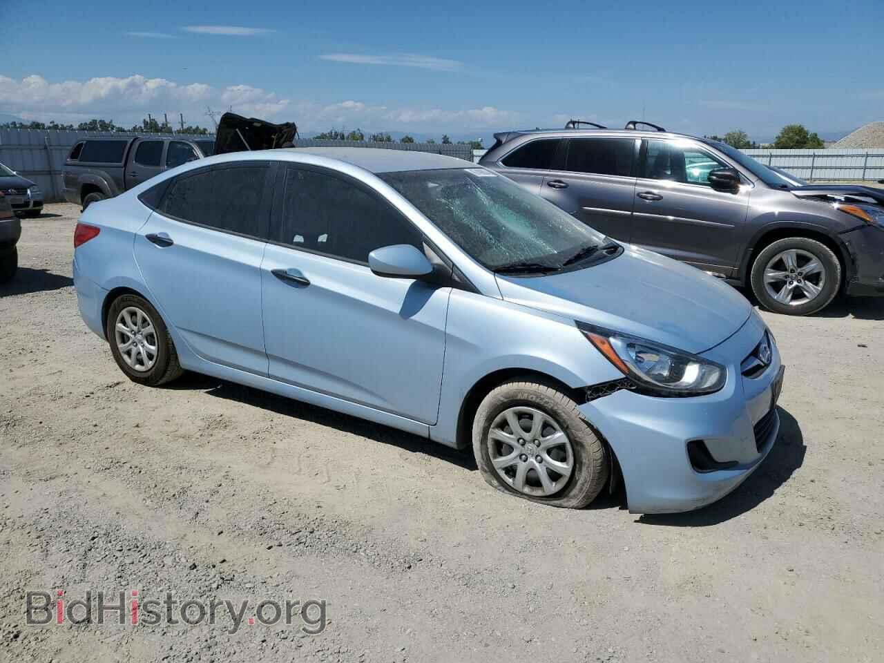 2012 HYUNDAI ACCENT - VIN: KMHCT4AE0CU063565 - Фото 4