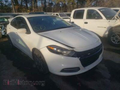 2015 Dodge DART Dart SE, белый — VIN 1C3CDFAA0FD363710, Copart