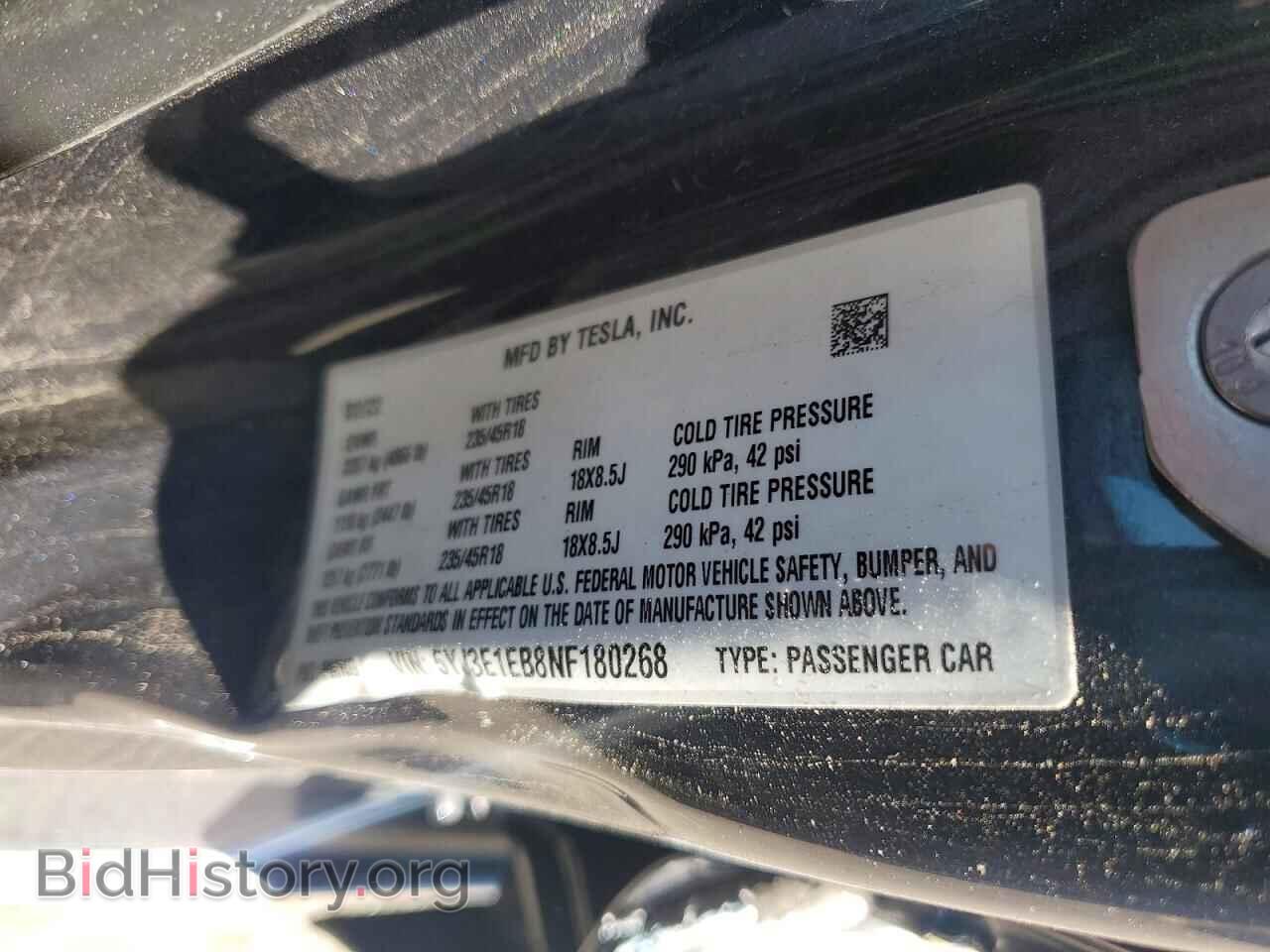 2022 TESLA MODEL 3 - VIN: 5YJ3E1EB8NF180268 - Photo 12