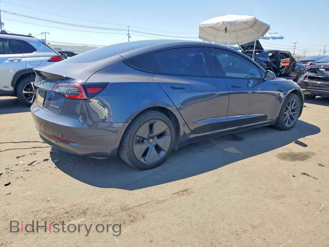 2022 TESLA MODEL 3 - VIN: 5YJ3E1EB8NF180268 - Photo 3