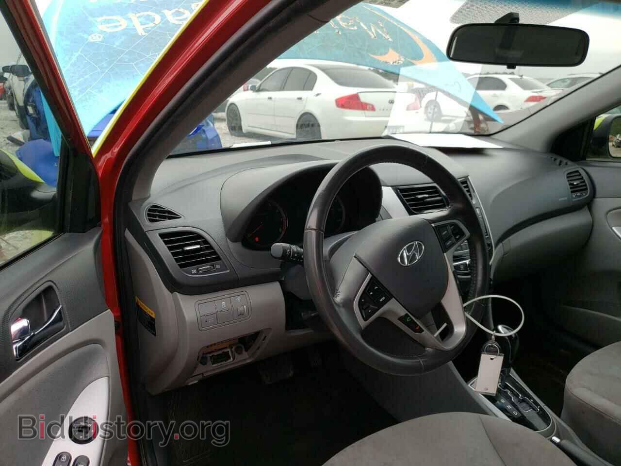2014 HYUNDAI ACCENT - VIN: KMHCU5AE7EU152877 - Фото 9