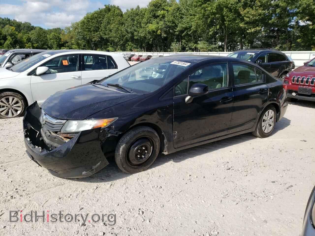 Фотография 2HGFB2F54CH571334 - HONDA CIVIC 2012