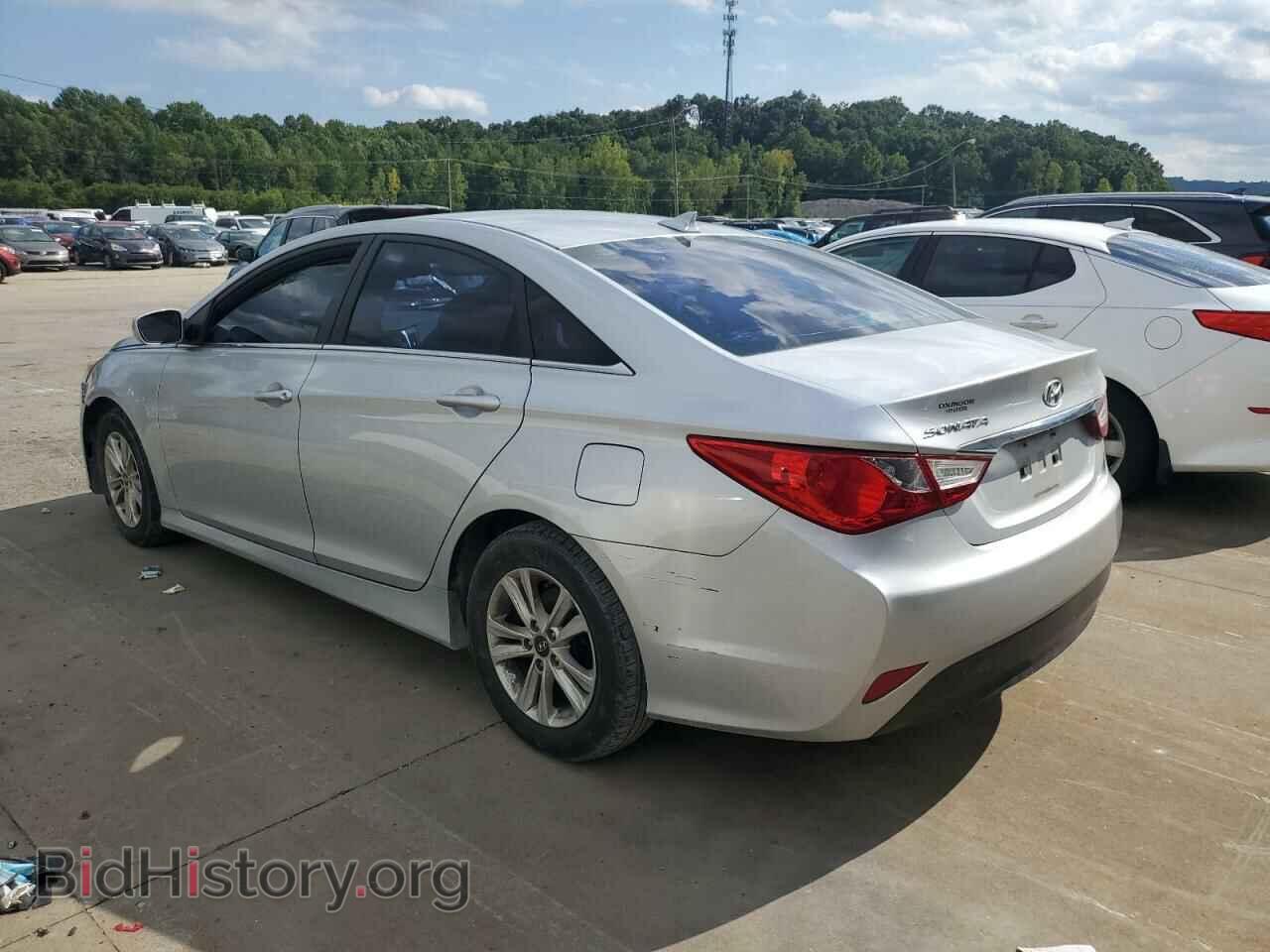 2014 HYUNDAI SONATA - VIN: 5NPEB4AC0EH885116 - Фото 2