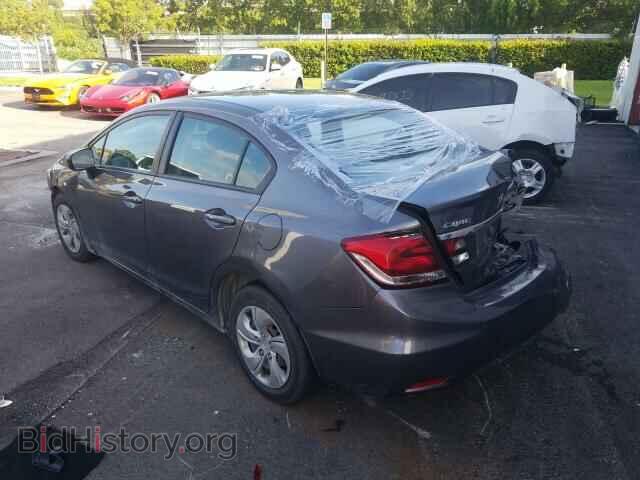 2014 HONDA CIVIC - VIN: 19XFB2F5XEE078349 - Фото 3