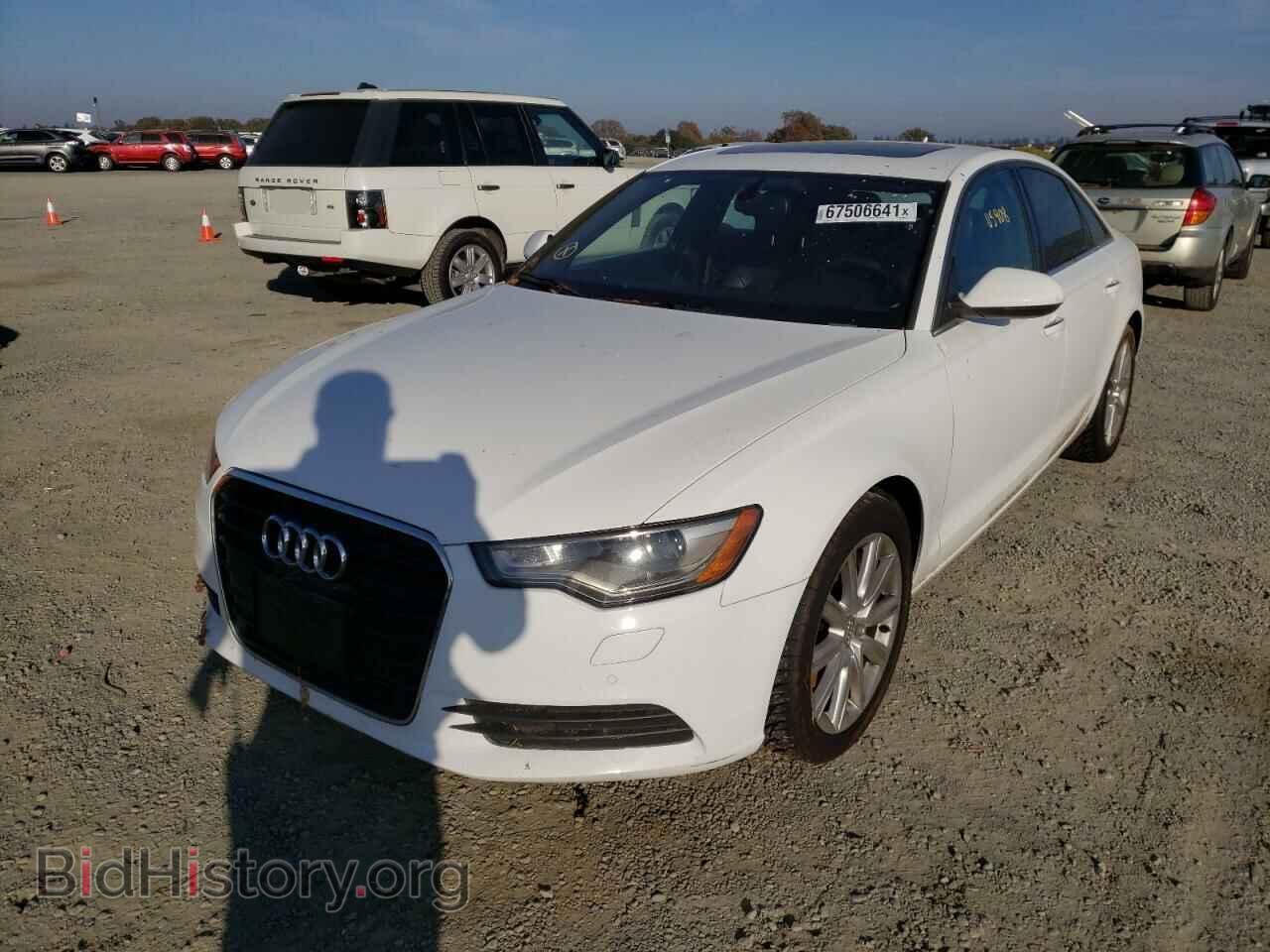 2014 AUDI A6 - VIN: WAUDFAFC4EN114694 - Фото 2