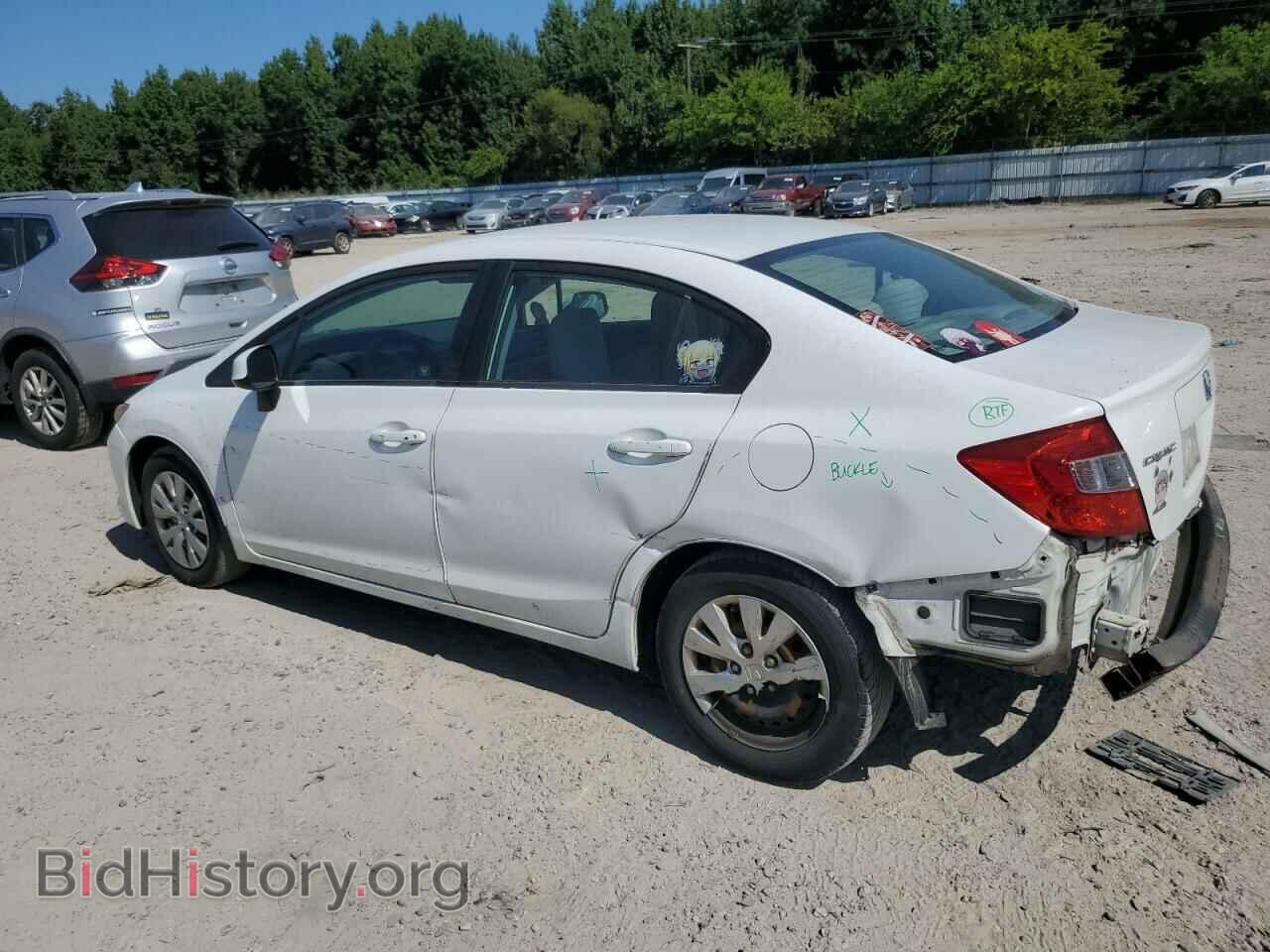 2012 HONDA CIVIC - VIN: 19XFB2F58CE044648 - Фото 2
