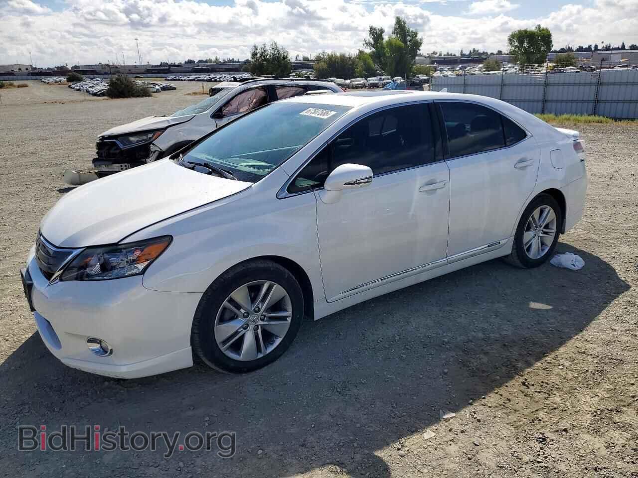 2010 Lexus HS 250h (VIN JTHBB1BA6A2014407) — photo 1 of 12, Copart, damage: front end