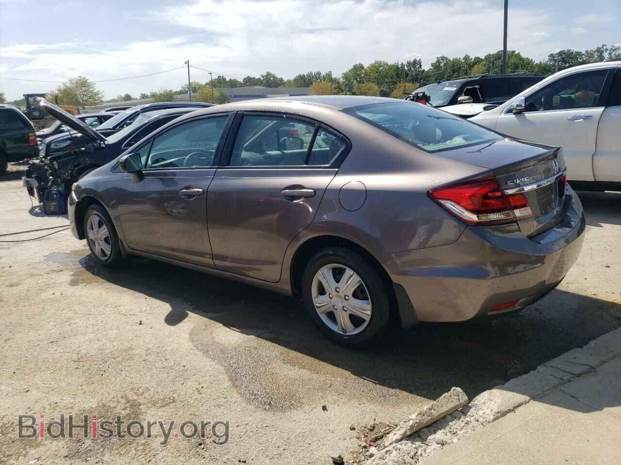 2014 HONDA CIVIC - VIN: 19XFB2F55EE041967 - Фото 2