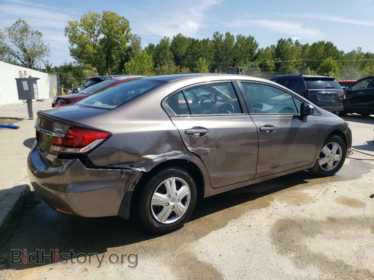 2014 HONDA CIVIC - VIN: 19XFB2F55EE041967 - Фото 3