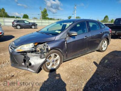 2014 Ford FOCUS SE, gray — VIN 1FADP3F20EL428198, Copart