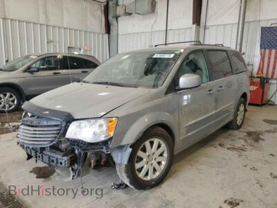 2016 Chrysler MINIVAN Touring, серебристый — VIN 2C4RC1BG7GR287660, Copart