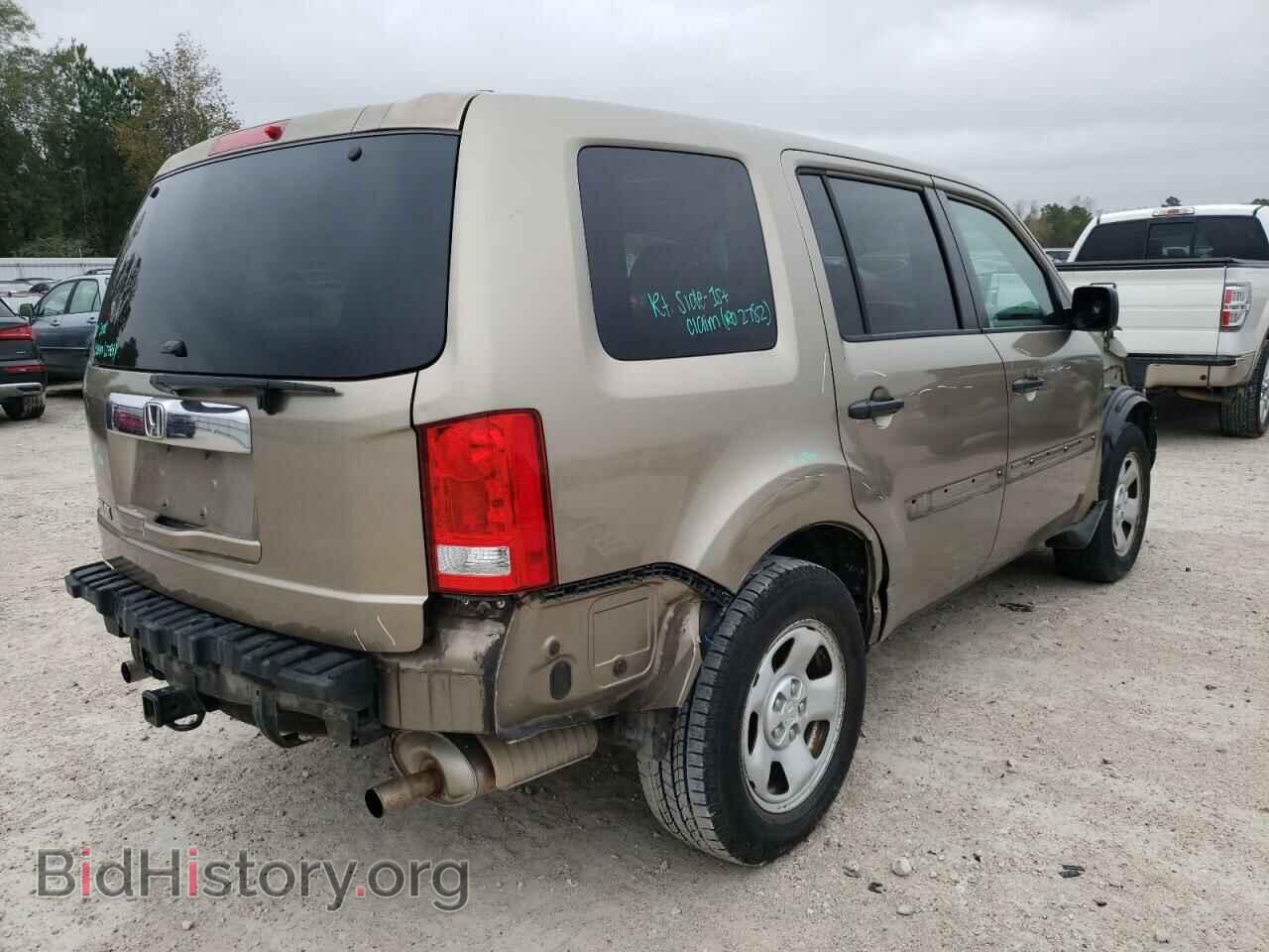 2010 HONDA PILOT - VIN: 5FNYF3H2XAB004262 - Фото 4