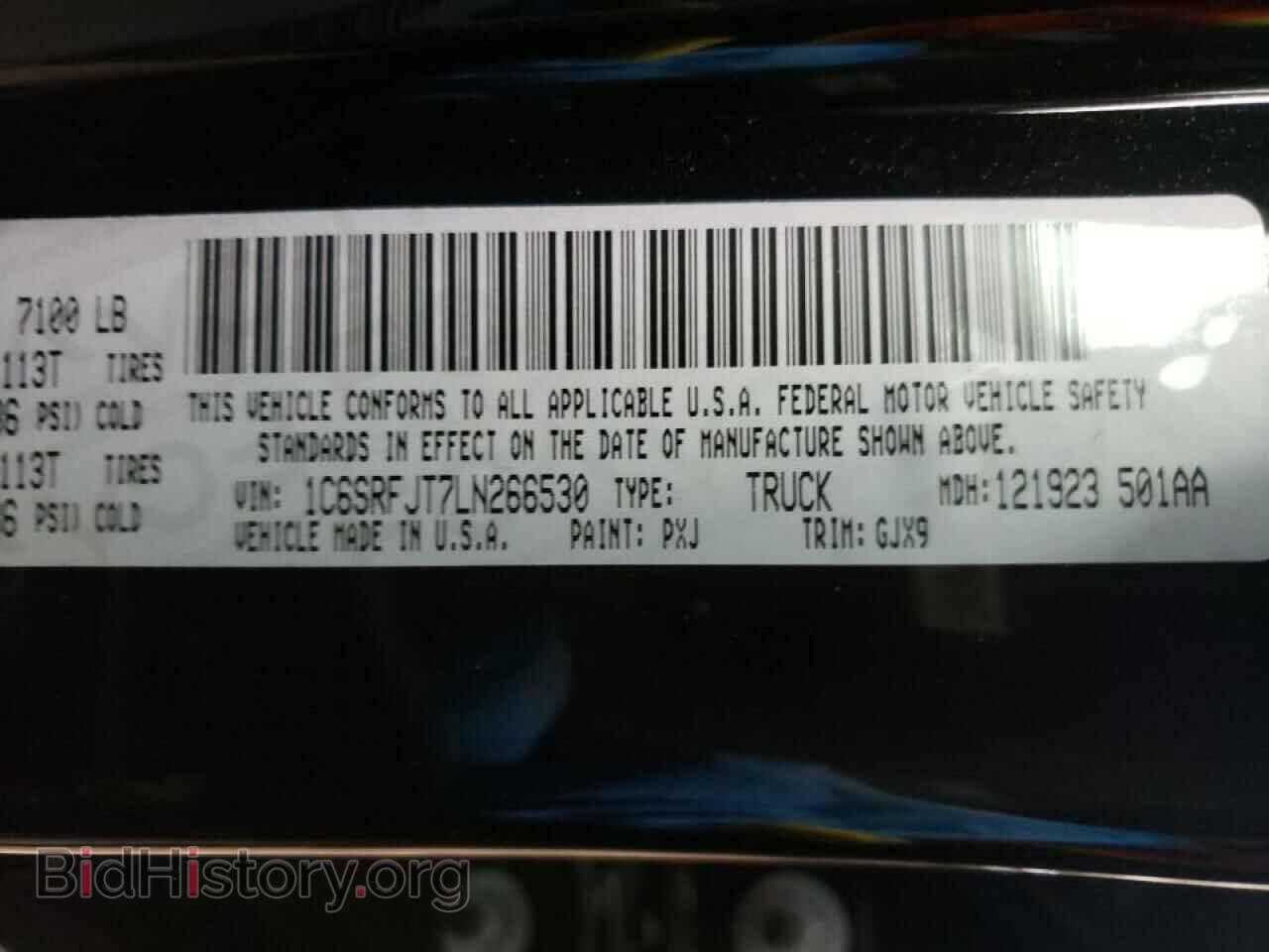 2020 RAM 1500 - VIN: 1C6SRFJT7LN266530 - Фото 10